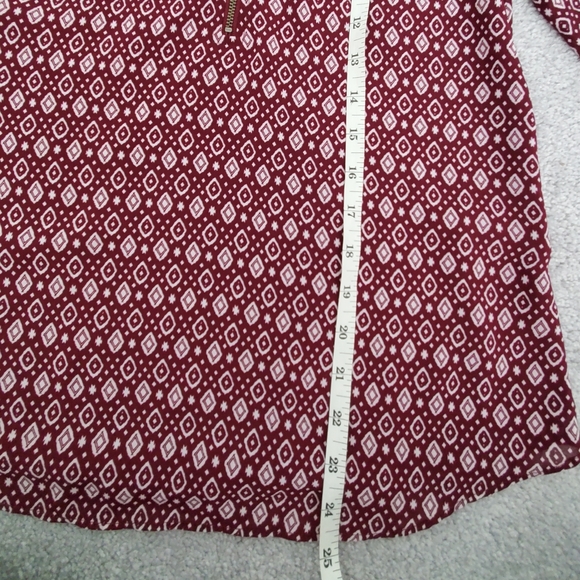 TWIK Patterned Blouse w/ Zipper - Picture 3 of 5